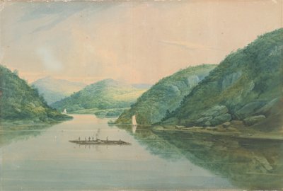 View near Fort Montgomery, New York, 1820 by William Guy Wall